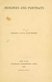 Cover of: Memories and portraits by Robert Louis Stevenson