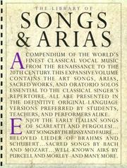 Cover of: Library Of Songs & Arias