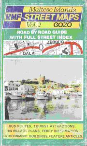 Cover of: RMF Street Maps of Gozo: Comprehensive road by road maps of the whole island