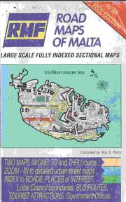 Cover of: RMF Road Maps of Malta: Comprehensive road by road maps of the whole island