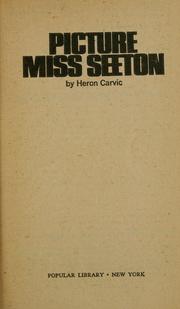 Cover of: Picture Miss Seeton by Heron Carvic