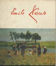 Cover of: Retrospectieve tentoonstelling Emile Claus, 1849-1924: Museum voor Schone Kunsten, Gent, 7 september-3 november 1974