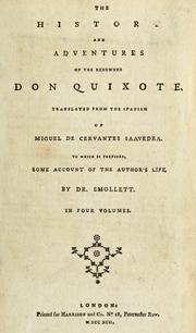 Cover of: The history and adventures of the renowned Don Quixote. by Miguel de Unamuno