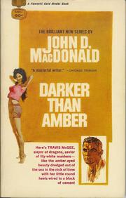 Cover of: Darker than Amber