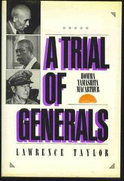 Cover of: A trial of generals by Lawrence Taylor