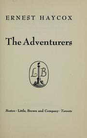Cover of: The Adventurers by 