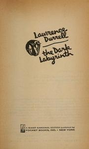Cover of: The dark labyrinth. by Lawrence Durrell