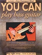 Cover of: You Can Play Bass Guitar (with Audio CD) (You Can)
