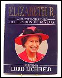 Cover of: Elizabeth R  by Lord (Photographs Selected by) Lichfield
