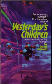 Cover of: Yesterday's children by David Gerrold