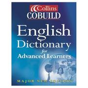 Cover of: Collins COBUILD English dictionary for advanced learners.