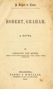 Cover of: Robert Graham.: A novel.