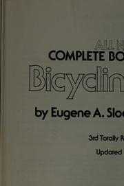 Cover of: The all new complete book of bicycling