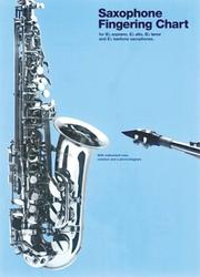 Cover of: Amsco Saxophone Fingering Chart (Amsco Fingering Charts) by Brenda Murphy