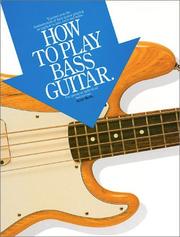 Cover of: How To Play Bass Guitar (Acorn Basic Lessons)