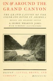 Cover of: In & around the Grand Canyon by George Wharton James