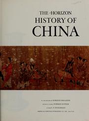 Cover of: The Horizon history of China