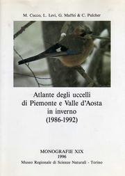 Cover of: Atlante degli uccelli di Piemonte e Valle d'Aosta in inverno (1986-1992)