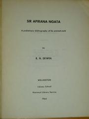Sir Apirana Ngata by Robert Neill Erwin