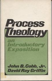 Cover of: Process theology | John B. Cobb