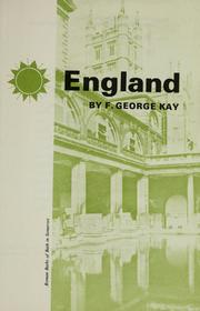 Cover of: England by F. George Kay