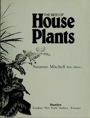 Cover of: The Best Of House Plants by Mitchell