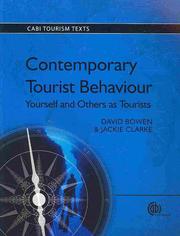 Cover of: Contemporary tourist behaviour: yourself and others and tourists