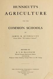 Hunnicutts agriculture for the common schools