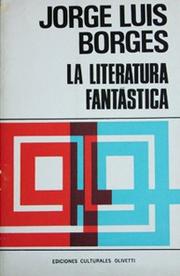 Cover of: literatura fantástica: conferencia...