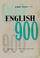 Cover of: English 900