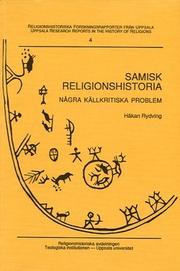Cover of: Samisk religionshistoria: några källkritiska problem