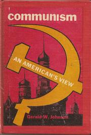 Cover of: Communism, an American's View