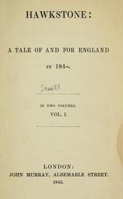 Cover of: Hawkstone: a tale of and for England in 184-.