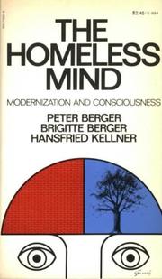 Cover of: The homeless mind by Peter L. Berger