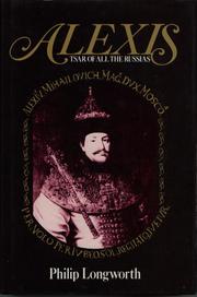 Cover of: Alexis, tsar of all the Russias