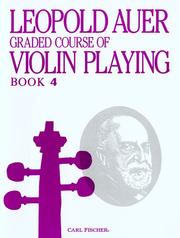 Cover of: Graded Course of Violin Playing, Book 4