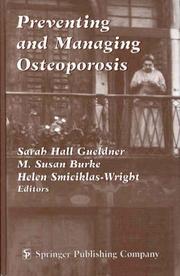 Cover of: Preventing and Managing Osteoporosis by 