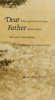 Cover of: Dear father by Dean Walley