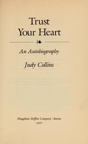 Trust your heart by Judy Collins