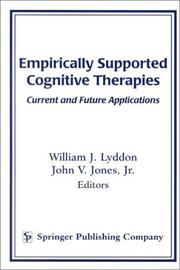 Cover of: Empirically Supported Cognitive Therapies | William, J. Lyddon