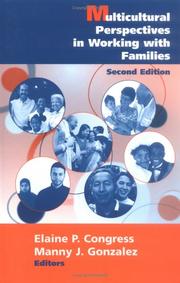 Cover of: Multicultural Perspectives In Working With Families (Springer Series on Social Work)