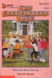 Cover of: Welcome Back, Stacey (The Baby-Sitters Club #28)