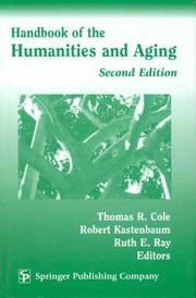 Cover of: Handbook of the humanities and aging