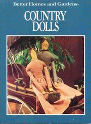 Cover of: Better Homes and Gardens Country Dolls