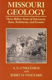 Cover of: Missouri geology by A. G. Unklesbay, A. G. Unklesbay