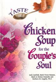 Cover of: A Taste of Chicken Soup for the Couple's Soul by 