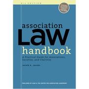 Association Law Handbook by Jerald A. Jacobs