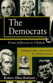 Cover of: The Democrats by Robert Allen Rutland