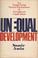 Cover of: Unequal Development