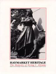 Haymarket heritage by Irving S. Abrams